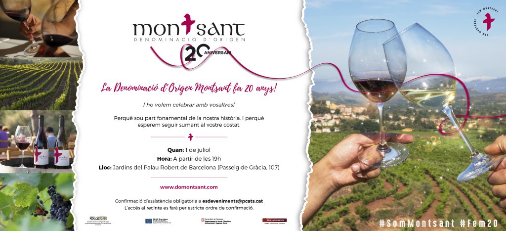 LA DO MONTSANT CELEBRA EL SEU 20è ANIVERSARI AMB UNA FESTA A BARCELONA