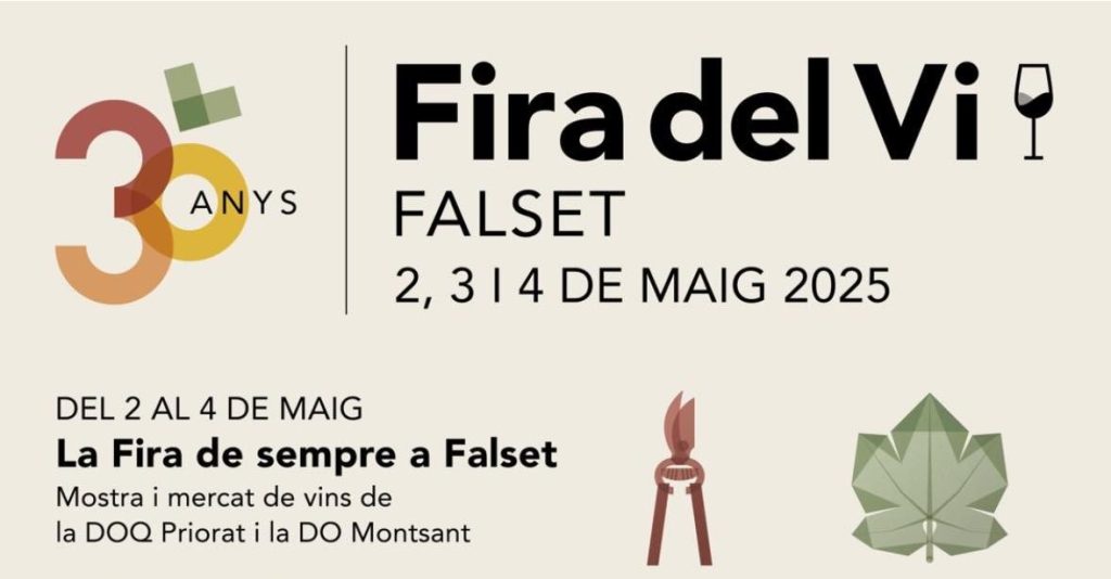 TASTOS, PREMIS I SORTEJOS: L’AGENDA DE LA DO MONTSANT A LA FIRA DEL VI DE FALSET